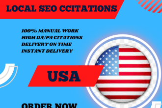 do live 350 USA local SEO citations and directory submission