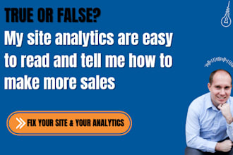 review your website and analytics to increase conversions