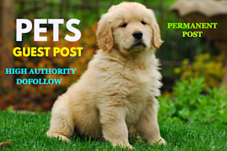 do guest post on pets blog