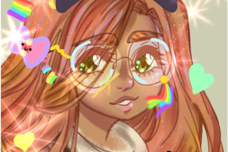draw art commissions of anime, ocs, and more