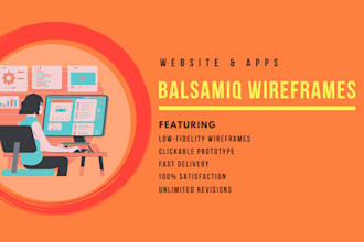 design clickable balsamiq wireframes for your mobile or web app