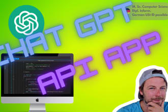 create an app using the openai gpt API