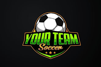 make fantastic high quality football logo for you with new concept