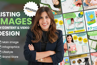 create amazon product video and photos, infographics and lifestyle