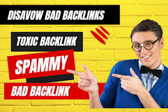 fix negative SEO disavow harmful backlinks efficiently