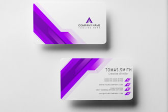 design professional and modern businesscard and logo for you
