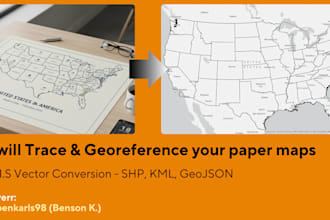 digitize your paper maps precisely