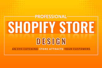build one product store or custom build shopify website