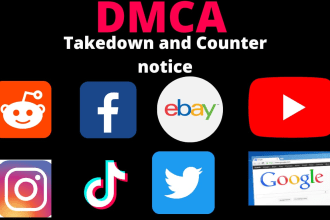 remove copyright content from google ,yt,facebook,ig,reddit,tiktok under dmca