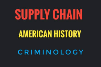 research on supply chain, american history, and nursing