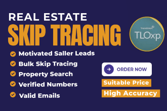 do bulk real estate skip tracing, llc skip tracing
