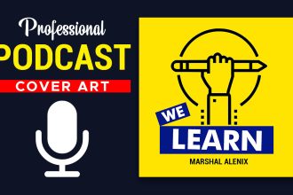 design podcast logo, podcast cover art, podcast cover, podcast art
