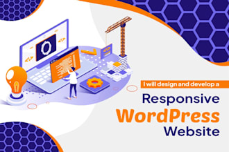 design and develop a responsive wordpress website