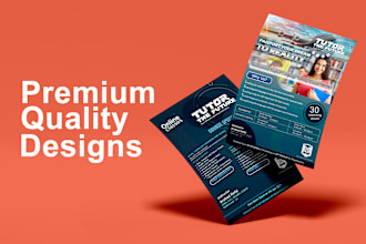 design professional digital flyer within one day