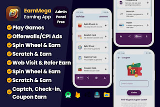 create android earning app for passive earning