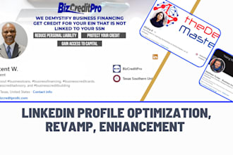 do optimize and revamp your linkedin profile