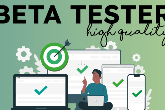 beta test your website, app, or game with professional feedback