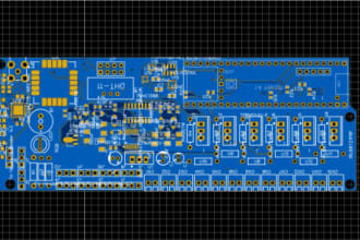 design professional schematic and pcb in proteus or easyeda