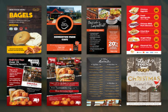 design food menu, restaurant menu, drink menu, price list, food flyer