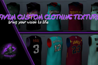 create textures for any fivem clothing
