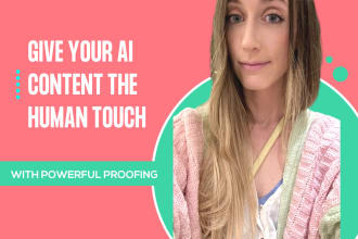 perform your chatgpt and ai content editing