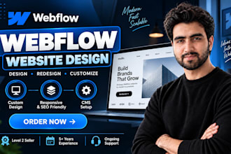 design webflow website or convert figma to webflow