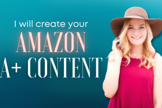 write and create your amazon a plus content