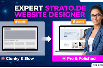 design, build, and optimize your wordpress website on strato hosting
