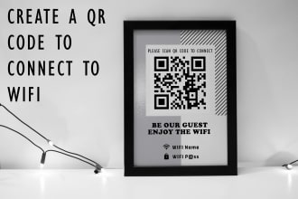 create a qr code to connect to wifi for your airbnb