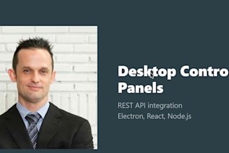 build a desktop control panel for your rest API