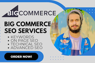 perform complete bigcommerce SEO to improve google rankings