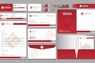 design business card, letterhead, and stationery items