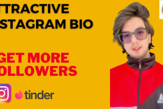 write eye catching unique instagram bio