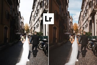 edit your wedding photography in lightroom