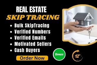 provide skip tracing for real estate business