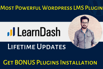 install learndash lms plugin with official version on your wordpress site