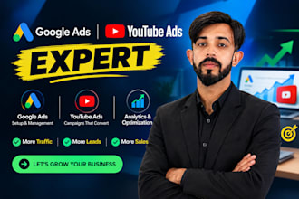 setup youtube promotion through google ads  manager and video ads campaigns