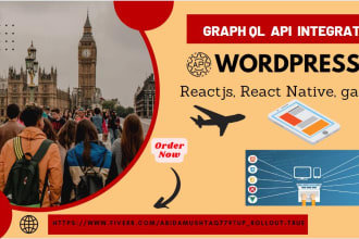 graphql API integrate in backend wp and reactjs