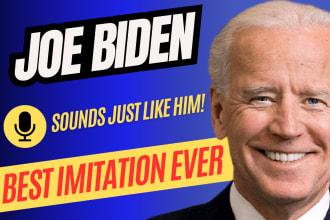 record a joe biden impersonation audio voice over