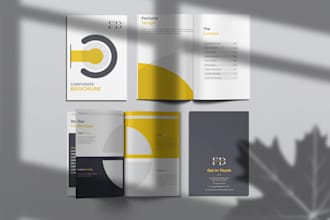 professionally design a brochure, catalog and company profile