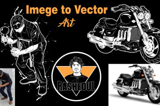 create an amazing vector art illustration from your photo