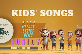 do nursery rhymes and kids songs as a female child