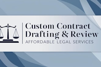 provide contract and review, nda, service agreements