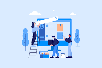 create a custom website for you