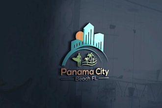 do awesome beach logo for you with my own creativity