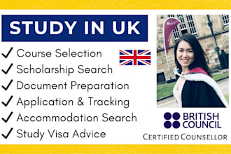 help you to apply to UK universities