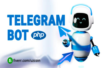 develop PHP telegram bot, ai chatbot