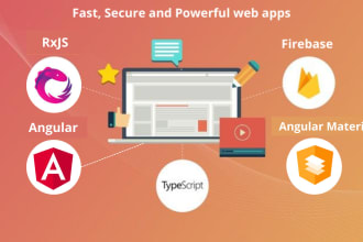 develop webapps using angular firebase supabase