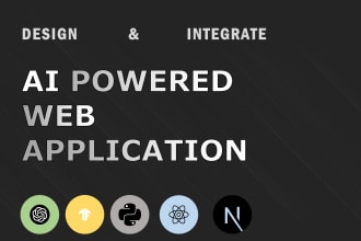 build an ai website, integrate a custom ml model, gpt engine