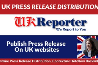 uk online press release distribution on uk reporter site